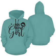 Load image into Gallery viewer, You Glow Girl All Over Print Hoodie for unisex (USA Size) (Model H13)
