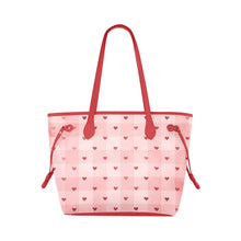 Load image into Gallery viewer, Hearts Clover Canvas Tote Bag (Model 1661)