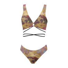 Load image into Gallery viewer, Watercolor Cross String Bikini Set (Model S29)
