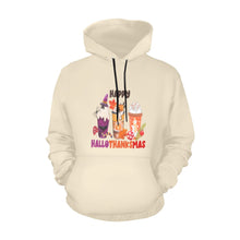 Load image into Gallery viewer, Hallothanksmas All Over Print Hoodie Unisex (USA Size) (Model H13)
