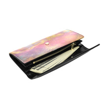Load image into Gallery viewer, Watercolor Splash Art 2 Women's Flap Wallet (Model 1707)