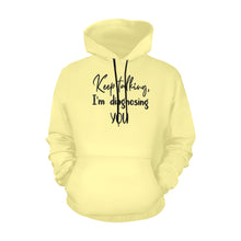 Load image into Gallery viewer, Talking All Over Print Hoodie for Unisex(USA Size) (Model H13)