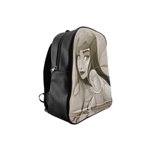 Load image into Gallery viewer, Dark Mermaid School Backpack (Model 1601)(Small)