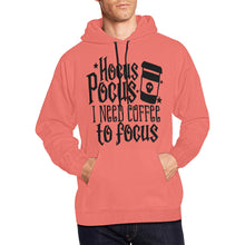 Load image into Gallery viewer, HocusPocusINeedCoffee All Over Print Hoodie for Unisex (USA Size) (Model H13)
