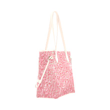 Load image into Gallery viewer, Leopard Clover Canvas Tote Bag (Model 1661)