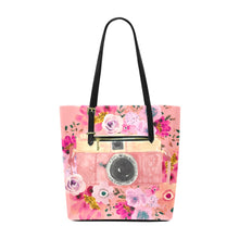 Load image into Gallery viewer, Floral Camera Euramerican Tote Bag/Small (Model 1655)