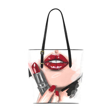 Load image into Gallery viewer, Beauty In Red Euramerican Tote Bag/Small (Model 1655)