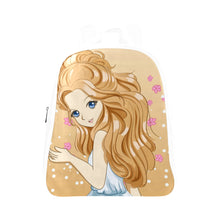 Load image into Gallery viewer, Florals School Backpack (Model 1601)(Small)