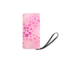 Load image into Gallery viewer, Pink Distress Women's Clutch Purse (Model 1637)
