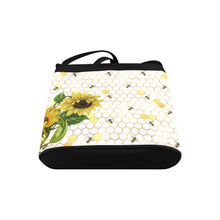 Load image into Gallery viewer, sunflower bee_0012_13 Crossbody Bags (Model 1613)