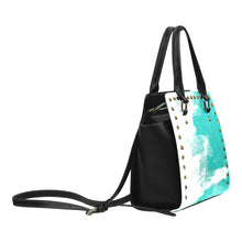 Load image into Gallery viewer, Paint Splash Rivet Shoulder Handbag (Model 1645)
