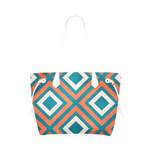 Load image into Gallery viewer, Squares Clover Canvas Tote Bag (Model 1661)