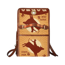 Load image into Gallery viewer, Rodeo Waterproof Canvas Bag-Brown (All Over Print) (Model 1641)