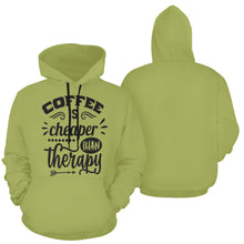Load image into Gallery viewer, Coffee is cheaper All Over Print Hoodie for Unisex (USA Size) (Model H13)
