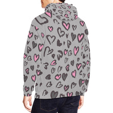 Load image into Gallery viewer, Leopard All Over Print Hoodie for unisex (USA Size) (Model H13)
