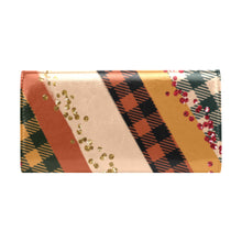 Load image into Gallery viewer, Brown Strokes Women's Flap Wallet (Model 1707)