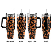 Load image into Gallery viewer, Orange 1 40oz Tumbler with Black Handle
