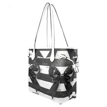 Load image into Gallery viewer, Bows Clover Canvas Tote Bag (Model 1661)
