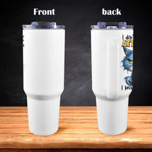 Load image into Gallery viewer, Sarcasm 40oz Tumbler with White Handle
