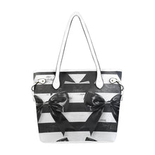 Load image into Gallery viewer, Bows Clover Canvas Tote Bag (Model 1661)
