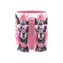 Load image into Gallery viewer, Cool Doggo Pink Inner Color Mug (11oz)
