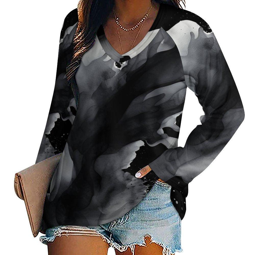 Inks Long Sleeve Loose Tee (TLREV2) Long sleeve loose tee