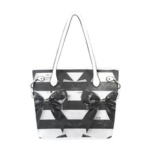 Load image into Gallery viewer, Bows Clover Canvas Tote Bag (Model 1661)
