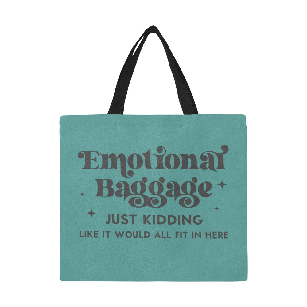 Emotional Bagagge G All Over Print Canvas Tote Bag/Large (Model 1699)