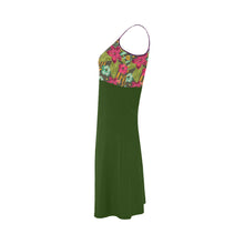 Load image into Gallery viewer, Illustration07 flowers Alcestis Slip Dress (Model D05)
