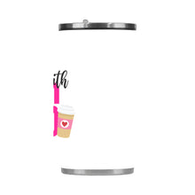 Load image into Gallery viewer, Just A girl With Goals Stainless Steel Vacuum Mug (10.3OZ)
