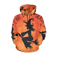 Load image into Gallery viewer, Witch All Over Print Hoodie for unisex (USA Size) (Model H13)
