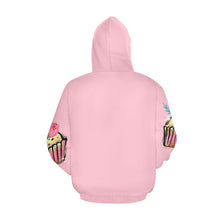 Load image into Gallery viewer, Cupcake Lover All Over Print Hoodie for Unisex (USA Size) (Model H13)
