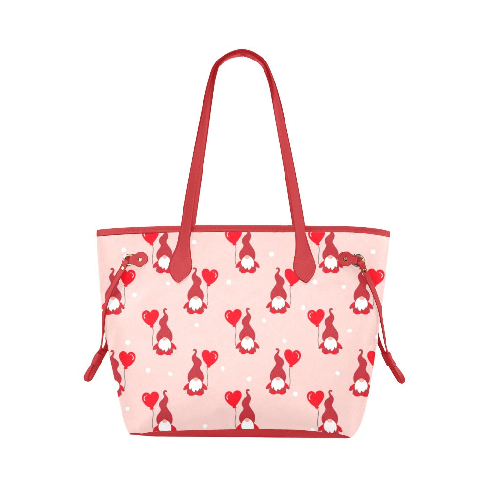 Love gnomes Clover Canvas Tote Bag (Model 1661)