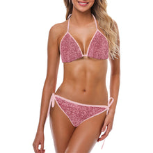 Load image into Gallery viewer, Pink Sparkle Custom Bikini Swimsuit (Model S01)
