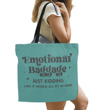 Load image into Gallery viewer, Emotional Bagagge G All Over Print Canvas Tote Bag/Large (Model 1699)
