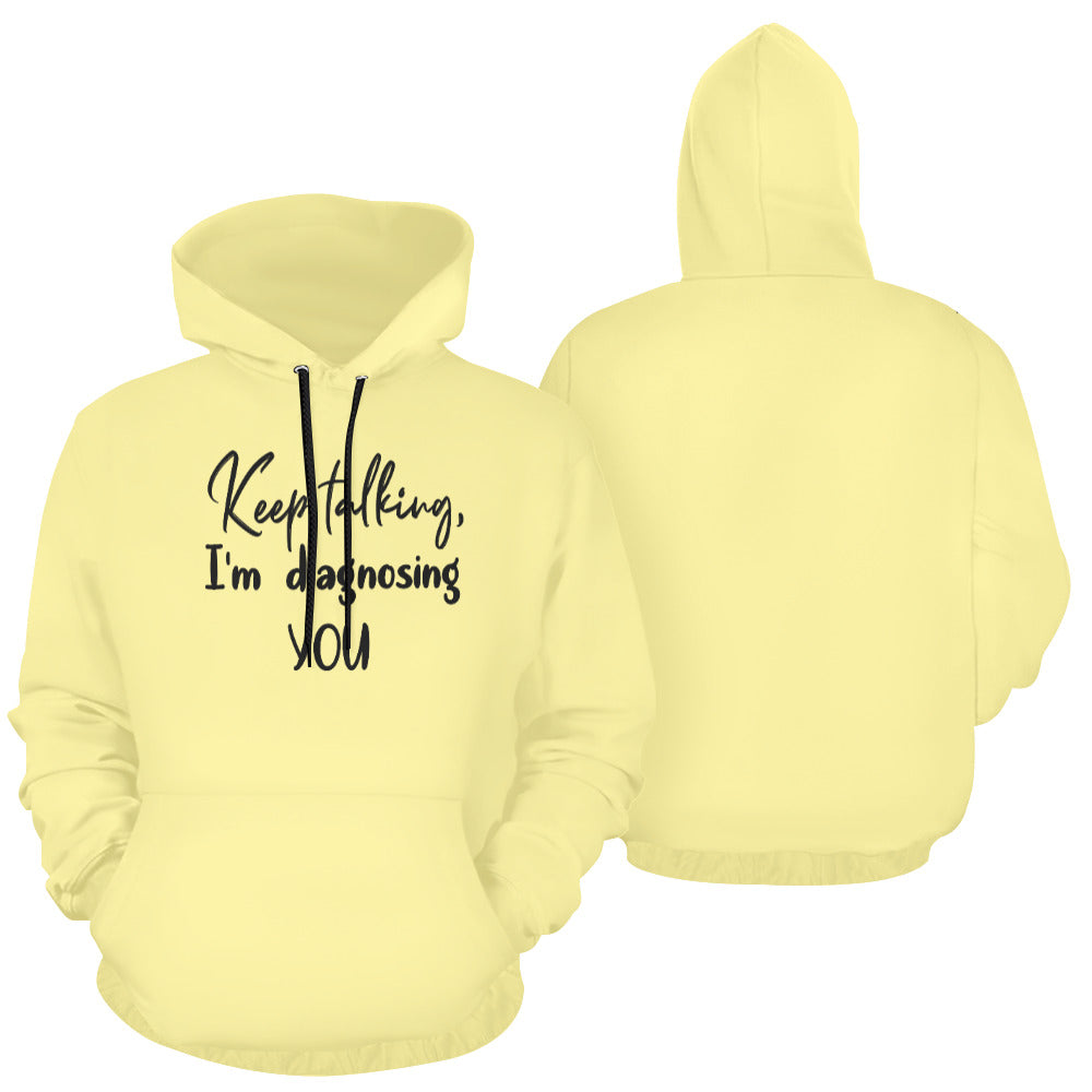 Talking All Over Print Hoodie for Unisex(USA Size) (Model H13)