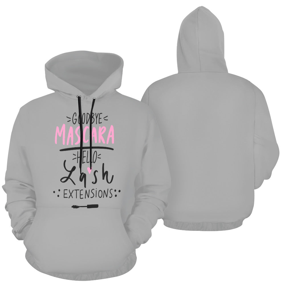 Mascara All Over Print Hoodie for Unisex (USA Size) (Model H13)