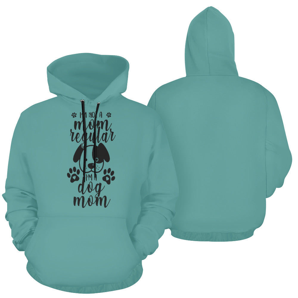 i’m not a regular mom i’m a dog mom All Over Print Hoodie for unisex (USA Size) (Model H13)