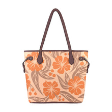 Load image into Gallery viewer, Peach Fuzz Love Clover Canvas Tote Bag (Model 1661)
