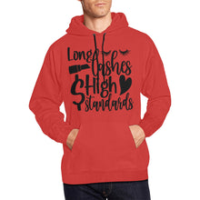 Load image into Gallery viewer, Long Lashes All Over Print Hoodie for Unisex (USA Size) (Model H13)
