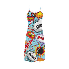 Load image into Gallery viewer, OIUIQH0 comic Alcestis Slip Dress (Model D05)
