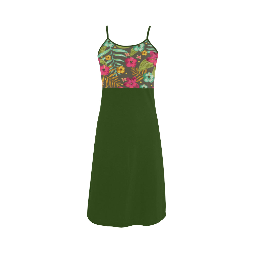 Illustration07 flowers Alcestis Slip Dress (Model D05)