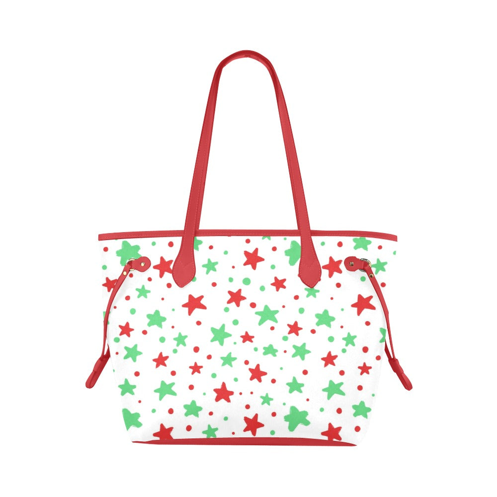 Stars GR Clover Canvas Tote Bag (Model 1661)