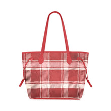 Load image into Gallery viewer, Red Plaid Fun 2 Clover Canvas Tote Bag (Model 1661)
