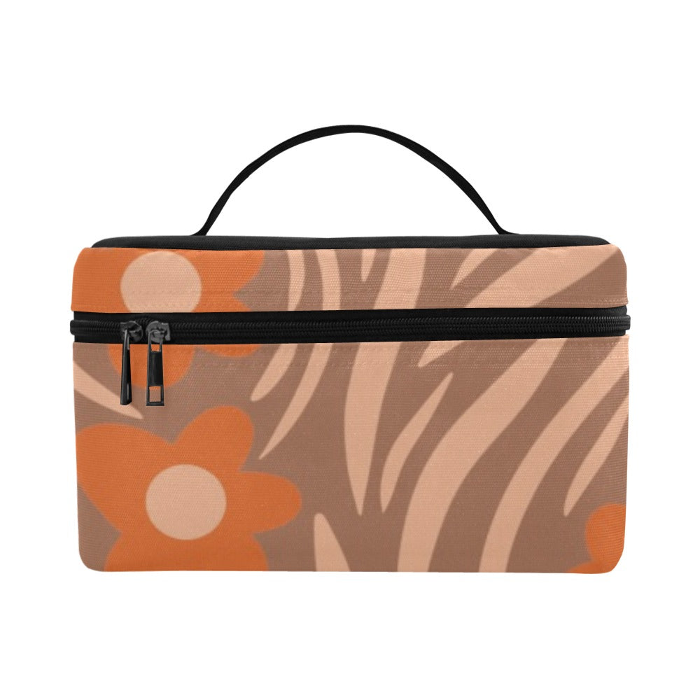 Peach Fuzz  5 Cosmetic Bag/Large (Model 1658)