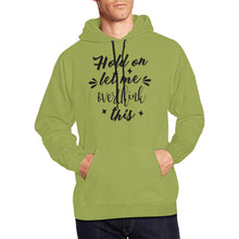 Load image into Gallery viewer, Overthink 2 All Over Print Hoodie for Unisex (USA Size) (Model H13)
