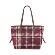 Load image into Gallery viewer, So Plaid Clover Canvas Tote Bag (Model 1661)
