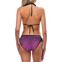 Load image into Gallery viewer, Purple Watercolor Custom Bikini Swimsuit (Model S01)
