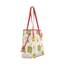 Load image into Gallery viewer, 15736-NQBBB8 Clover Canvas Tote Bag (Model 1661)
