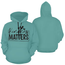 Load image into Gallery viewer, Kindness Matters All Over Print Hoodie for Unisex (USA Size) (Model H13)
